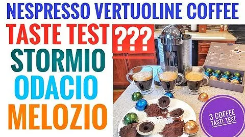 Nespresso Vertuoline 3 ТЕСТ ВКУСА КОФЕ STORMIO ODACIO MELOZIO????? Какой из них вкуснее???