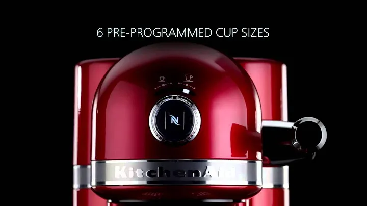 KITCHENAID ARTISAN NESPRESSO Capsulemachine / Machine à capsules - Product video Vandenborre.be