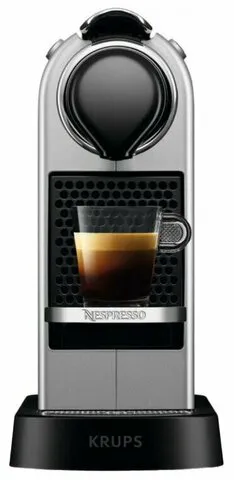 Кофемашина капсульная Nespresso C113 Citiz, серебристый