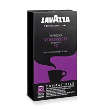 Кофе в капсулах Vigoroso для кофемашин Nespresso, Lavazza