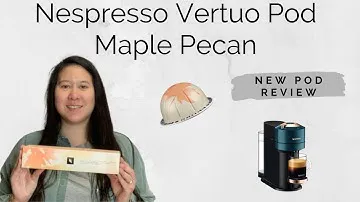 NEW Limited Edition Maple Pecan Pod | Nespresso Taste Test | Vertuo
