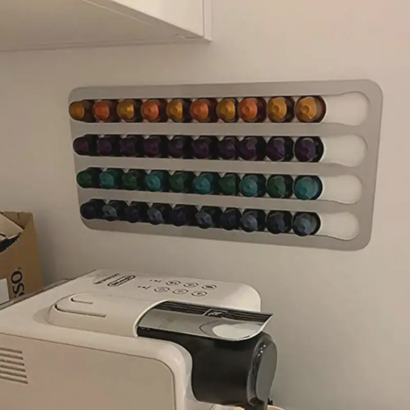🛍 Держатель для капсул Nespresso, держатель для капсул Nespresso, держатель для фильтра для кофе, Диспенсер, дозирующая башня для капсул кофе-1