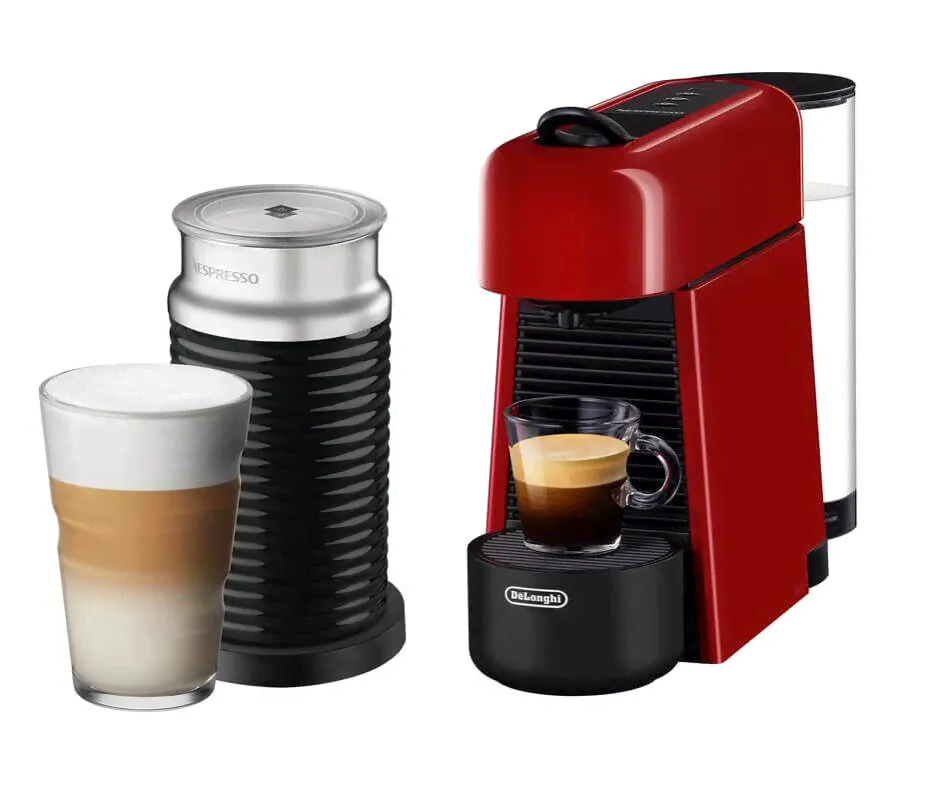 Кофемашина капсульная DeLonghi Nespresso Essenza Plus EN200RAE Красный-0