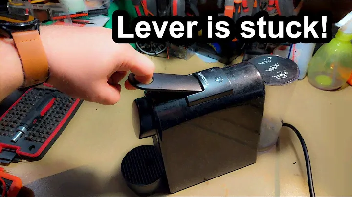 Nespresso Essenza MINI - Stuck lever repair