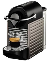 Капсульная кофемашина Nespresso PIXIE TITAN, цвет - титан, пластик/нержавеющая сталь, Krups