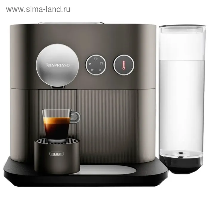 Кофемашина DeLonghi EN.350.G NESPRESSO, капсульная, 1260 Вт, 1.2 л, эспрессо, коричневая-0