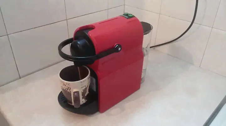 Leaky Nespresso Inissia out of the box