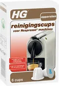 Капсулы HG для очистки кофемашин Nespresso 1 уп.х 6 шт Нидерланды
