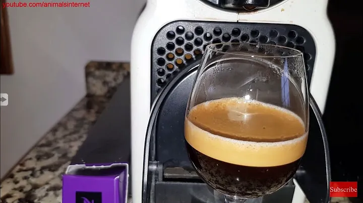 Nespresso Arpeggio coffee capsules on Krups Inissia machine & Reveal Espresso Intense. QHD 1440p