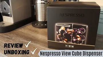 Обзор Nespresso View Cube и РАСПАКОВКА | Лучший диспенсер для кофе в капсулах?