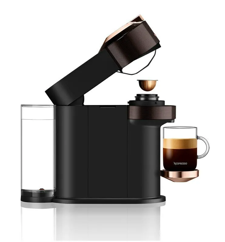 Кофемашина капсульная Delonghi Nespresso ENV120.BW Vertuo Next коричневый-2