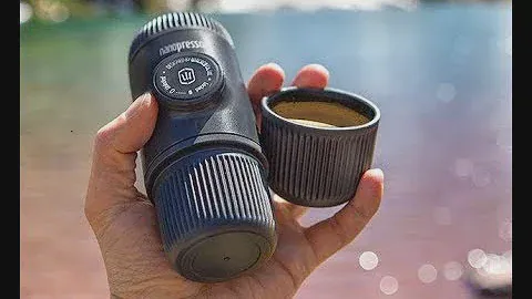 Demo of Wacaco Nanopresso Espresso maker with Nespresso pod