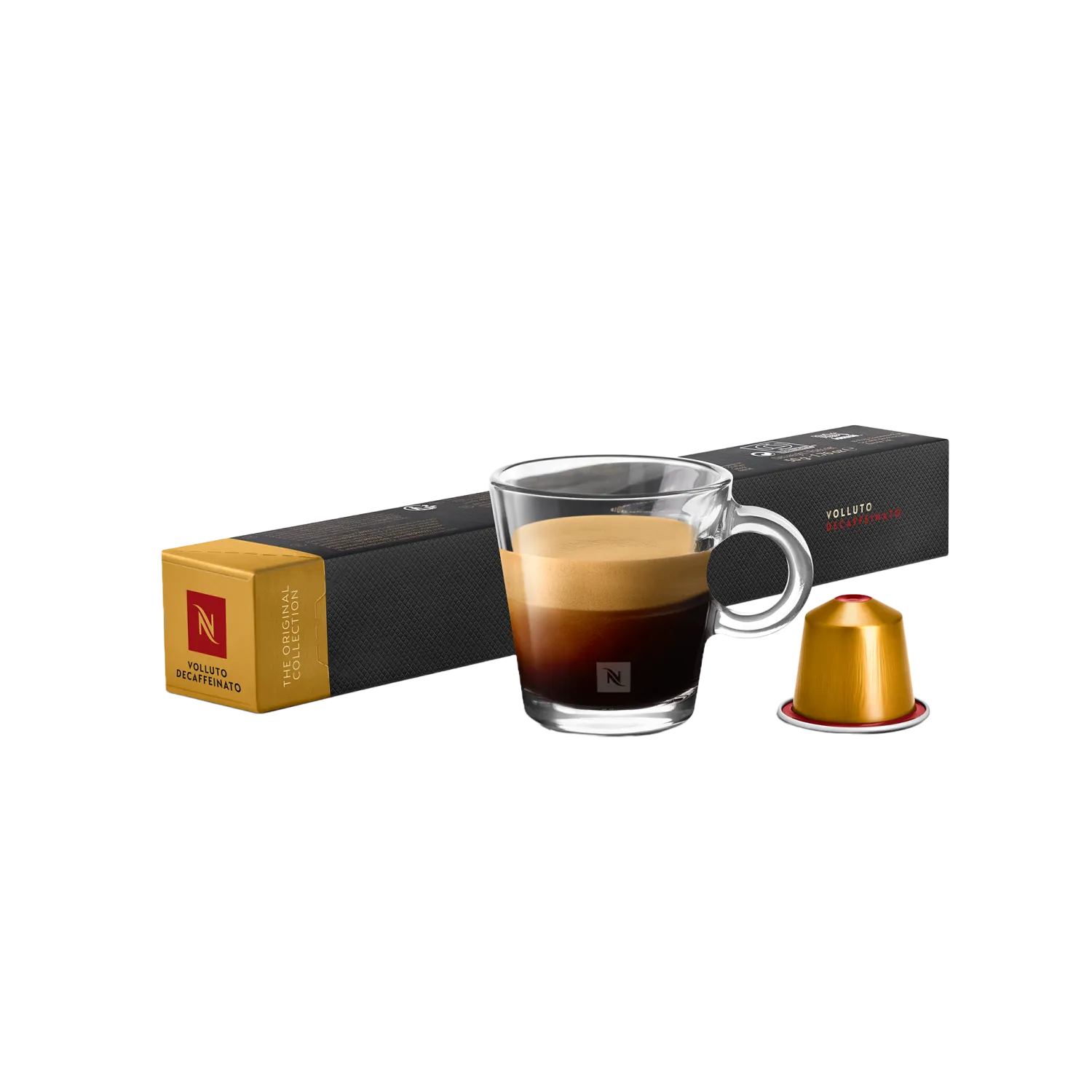 Кофе в капсулах Nespresso Volluto Decaffeinato (40 ml)-0