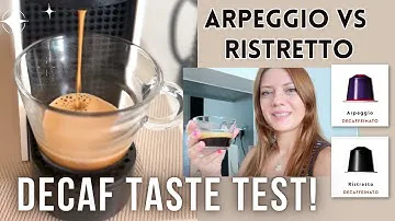 [Nespresso Ristretto Decaf and Arpeggio Decaf | Are they good? #review