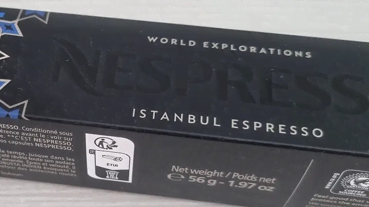 Nespresso Original World Explorations Istanbul Espresso 2024 Unboxing