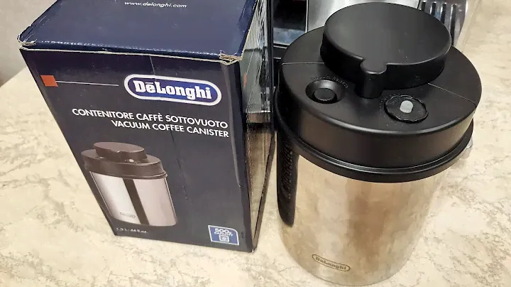 Delonghi Vacuum Coffee Canister / Вакуумный контейнер для кофе
