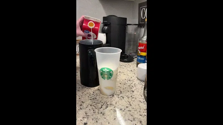 Iced White Chocolate Macchiato Nespresso Capsule: Double Espresso Dolce