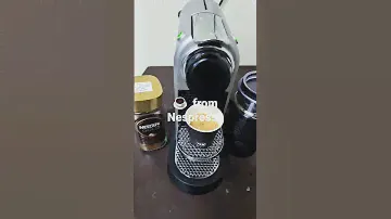 Nespresso Livanto Coffee from Roasted ground coffee capsules.