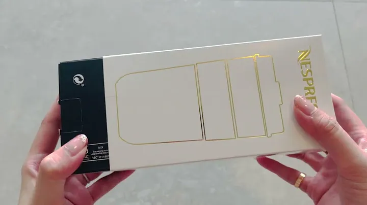 Unboxing Nespresso VERTUO Travel Mug Cup