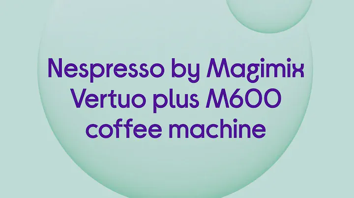 Nespresso by Magimix Vertuo Plus M600 Coffee Machine - Piano Black - Quick Look