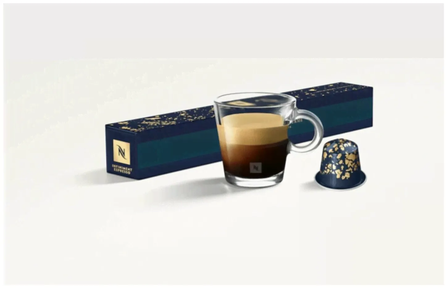 Кофе в капсулах, Nespresso, INFINIMENT ESPRESSO, натуральный, молотый кофе в капсулах, для капсульных кофемашин, оригинал, неспрес-1
