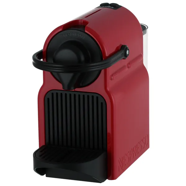 Капсульная кофемашина Nespresso Inissia, красная, пластик, Krups-2