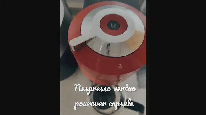 Nespresso vertuo pourover capsule #nespresso #nespressovertuo #capsule #coffee