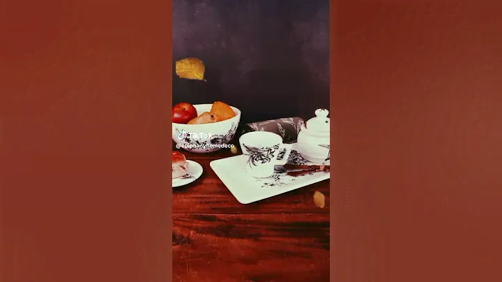 Set de Cerámica Modelo Botanic🌿☕🫖