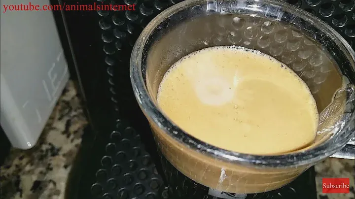 Nespresso Vanilio gourmet coffee capsules on Delonghi (& Krups) Inissia machine. FullHD 1080p