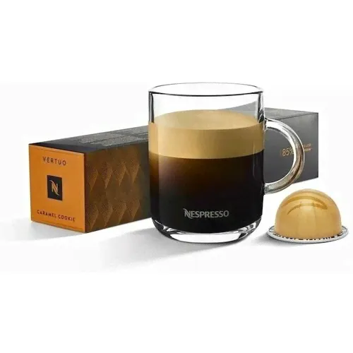 Капсулы для кофемашин Nespresso Vertuo &quot;Nespresso CARAMEL COOKIE&quot; (10 капсул), 2 упаковки-0