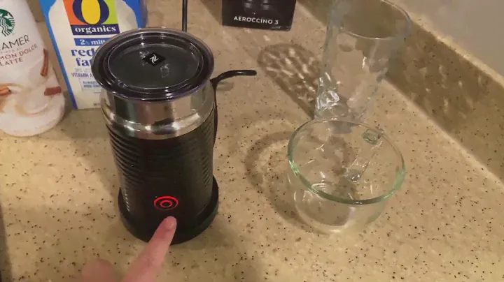 BEST LATTES AT HOME! Step by Step Nespresso Aeroccino 3