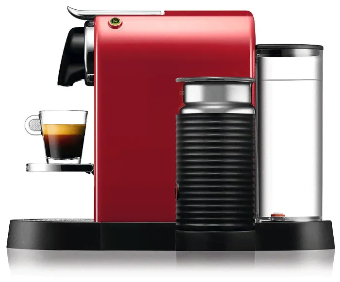 Кофемашина Nespresso C123 CitizMilk красный-1