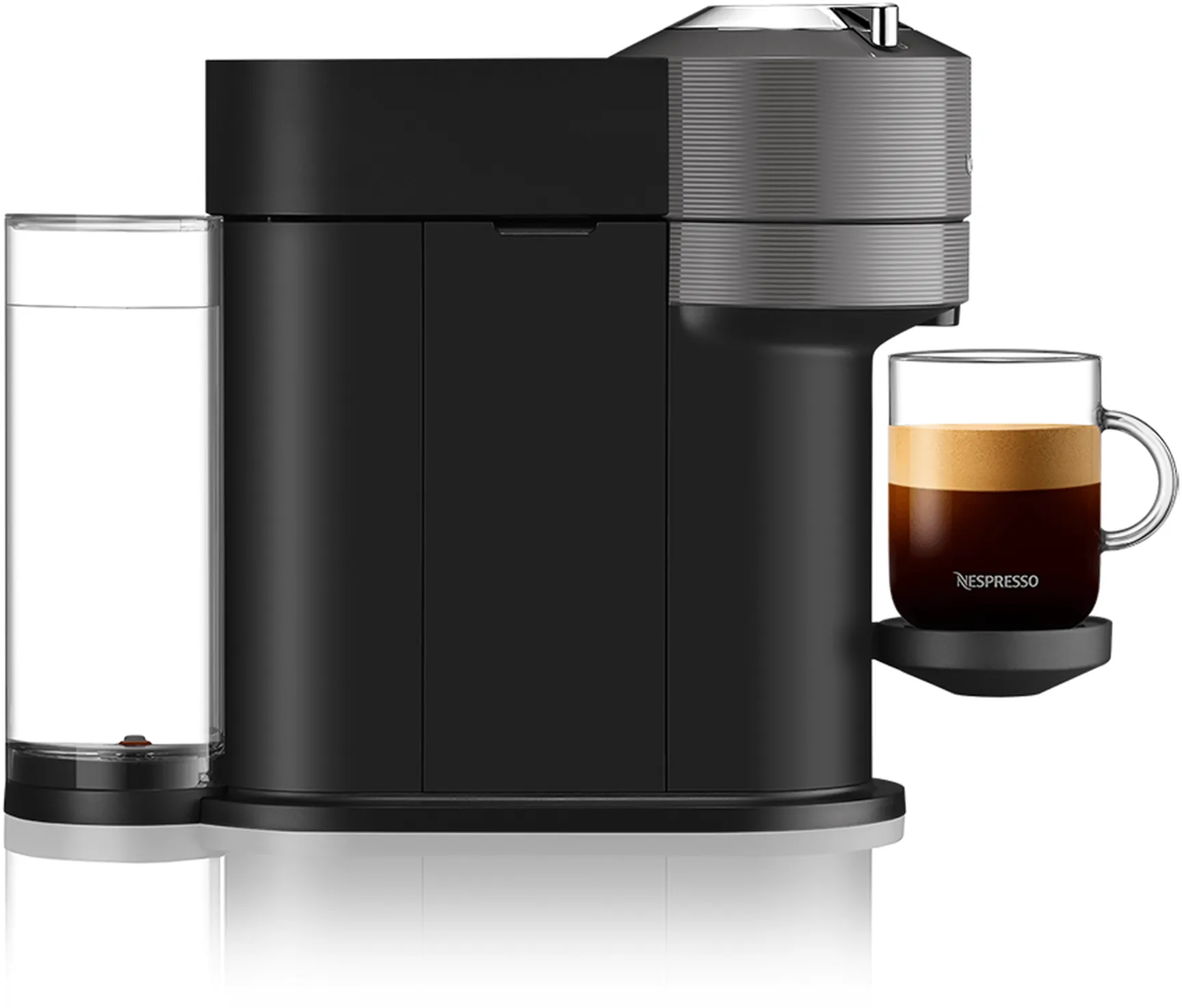 Nespresso Кофемашина капсульная De'Longhi Nespresso Vertuo Next ENV120, серый кофеварки и кофемашины-4