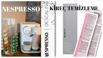 Nespresso Makinelerinde Kireç Temizleme İşlemi Nasıl Yapılır?