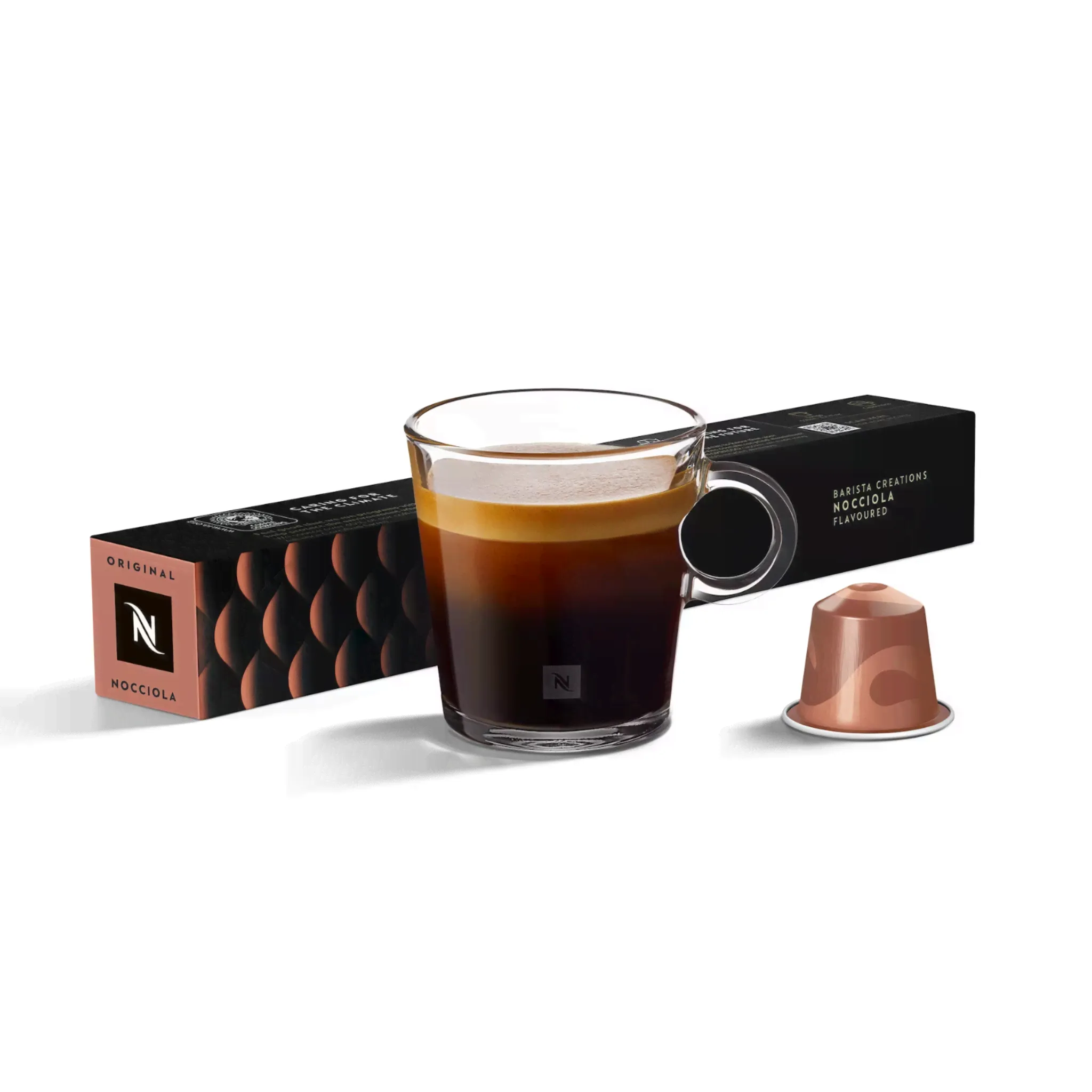 Кофе в капсулах Nespresso Barista Creations Nocciola Flavoured, 10 шт-0