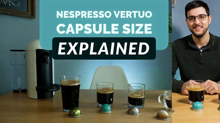 Nespresso Vertuo - Capsule Sizes