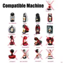 Адаптер для Dolce Gusto с оригинальной капсулой Nespresso держатель одноразовых