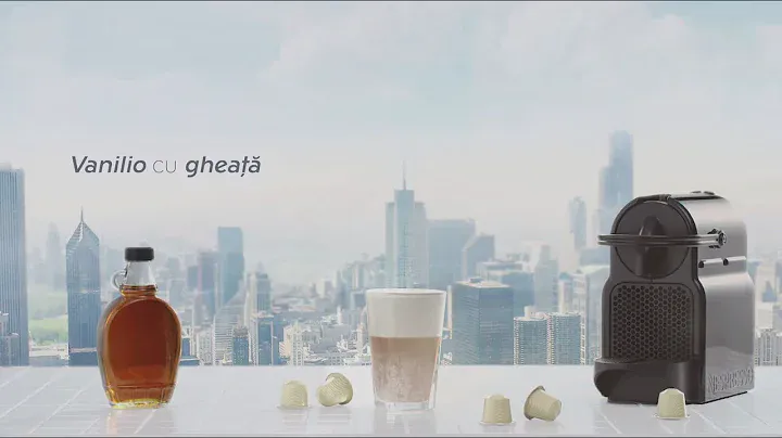 Reteţă cu gheaţă şi cafea Vanilio - Nespresso on Ice
