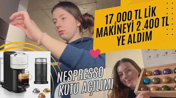 2.400 TL’ye En İyi Kahve Makinesi? | Nespresso Vertuo Next Kutu Açılımı!