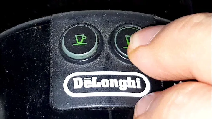 Nespresso Delonghi Inissia Coffee Machine: how to reset to factory settings