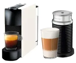 Кофемашина Nespresso C30 Essenza Mini Aeroccino белый