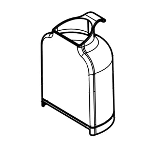 ES0060991 - Колба кофеварки DeLonghi NESPRESSO EN90, EN95, EN97