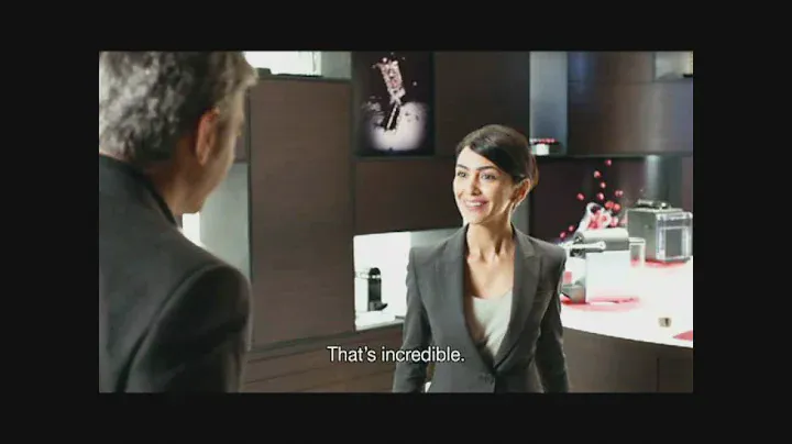 George Clooney Nespresso Mr. Decaffeinato & Miss Volluto CM
