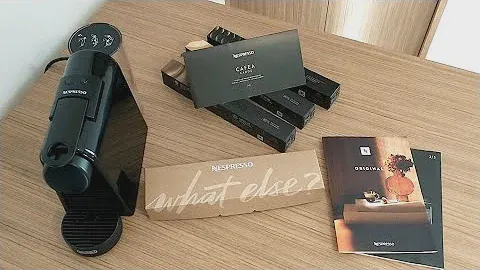 Espressor Nespresso De'Longhi Essenza Mini EN85.B - prezentare si initializare