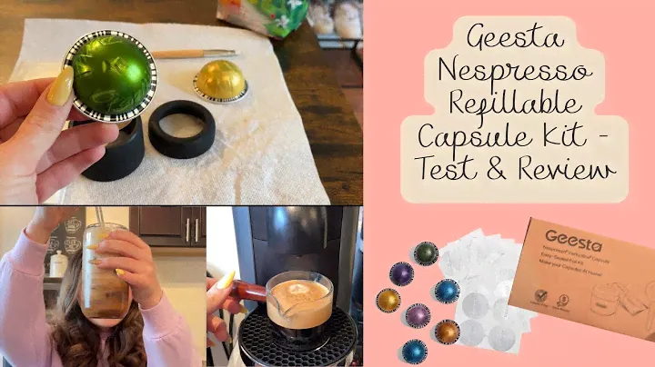 Geesta Nespresso Vertuo Refillable Capsule Kit - Test & Review!