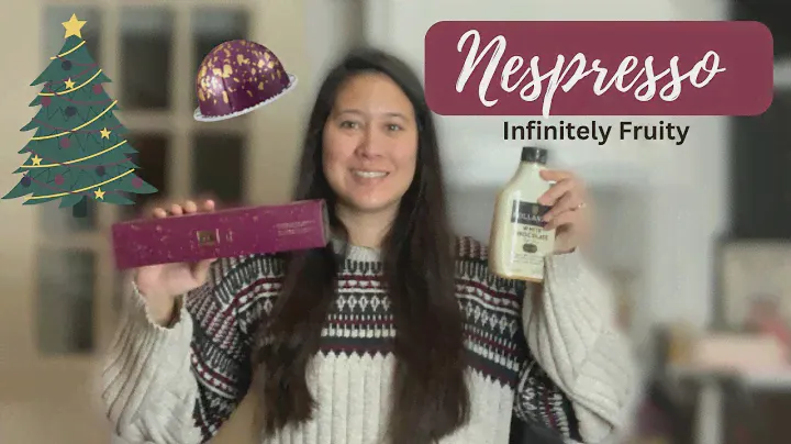 Nespresso Holiday Pod Infinitely Fruity | Infiniment Fruite Review | Nespresso Vertuo | Pierre Herme