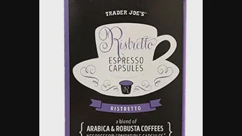 Taste testing Trader Joes Ristretto Nespresso Espresso Capsules. How good is .35 cents per cup?